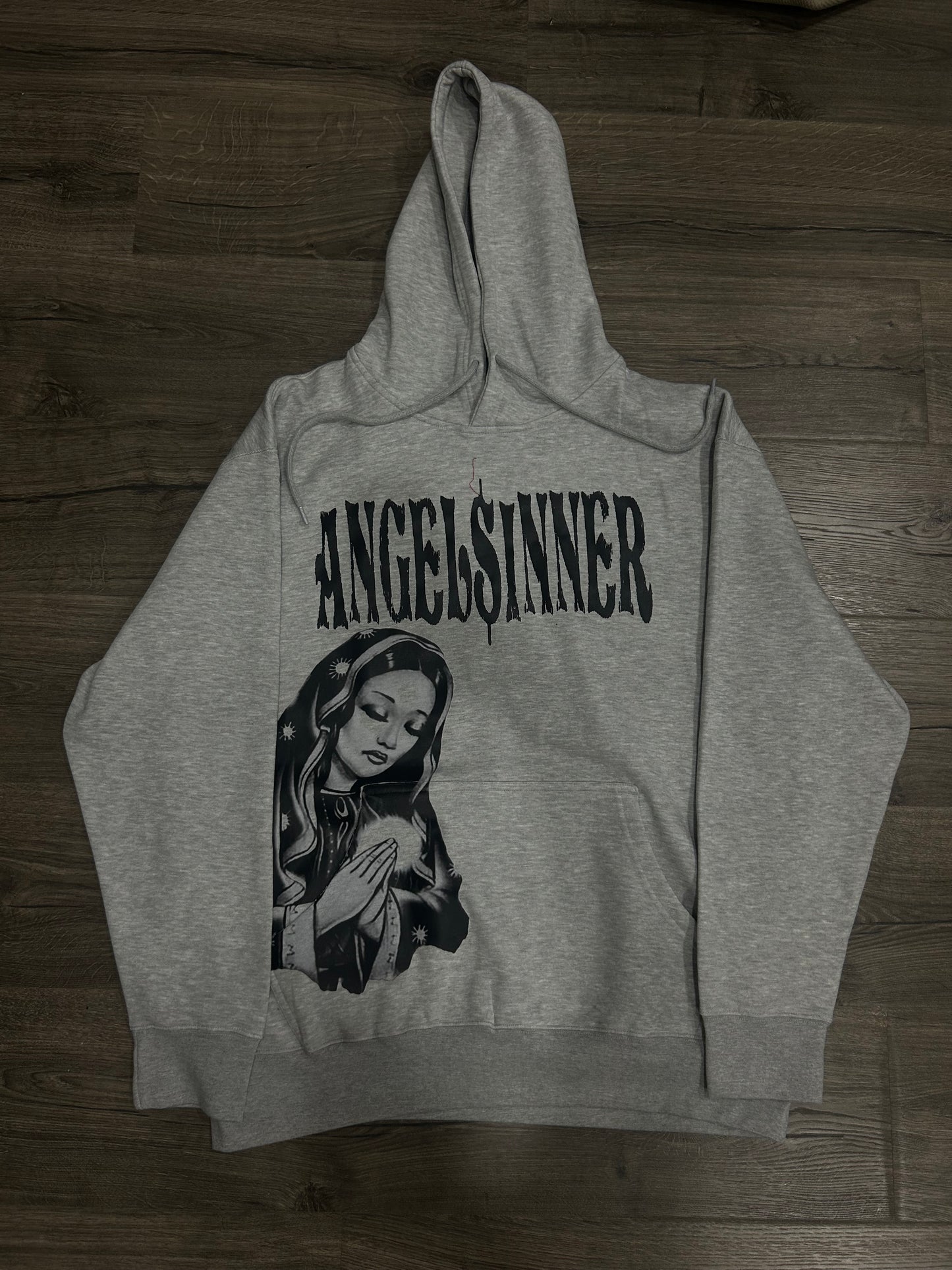 VIRGEN HOODIE GRY