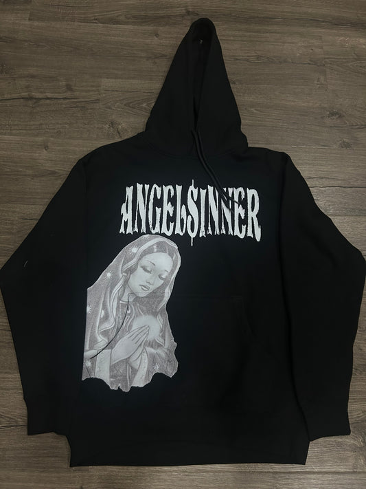 VIRGEN HOODIE BLACK