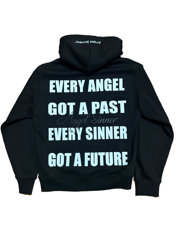 BLK- ANGEL SINNERS HOODIE