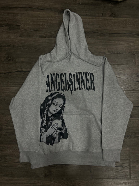 VIRGEN HOODIE GRY