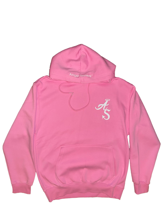 PINK- ANGEL SINNERS HOODIE